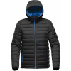 Stormtech Mens Thermal Puffer Jackets Black Azure Blue